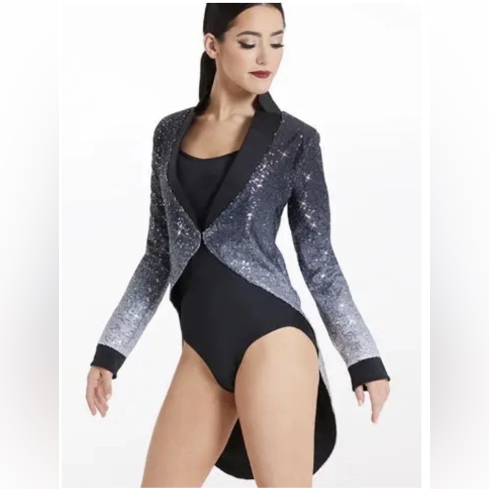 Weissman Ombré Tuxedo Jacket Dance Costume 64830